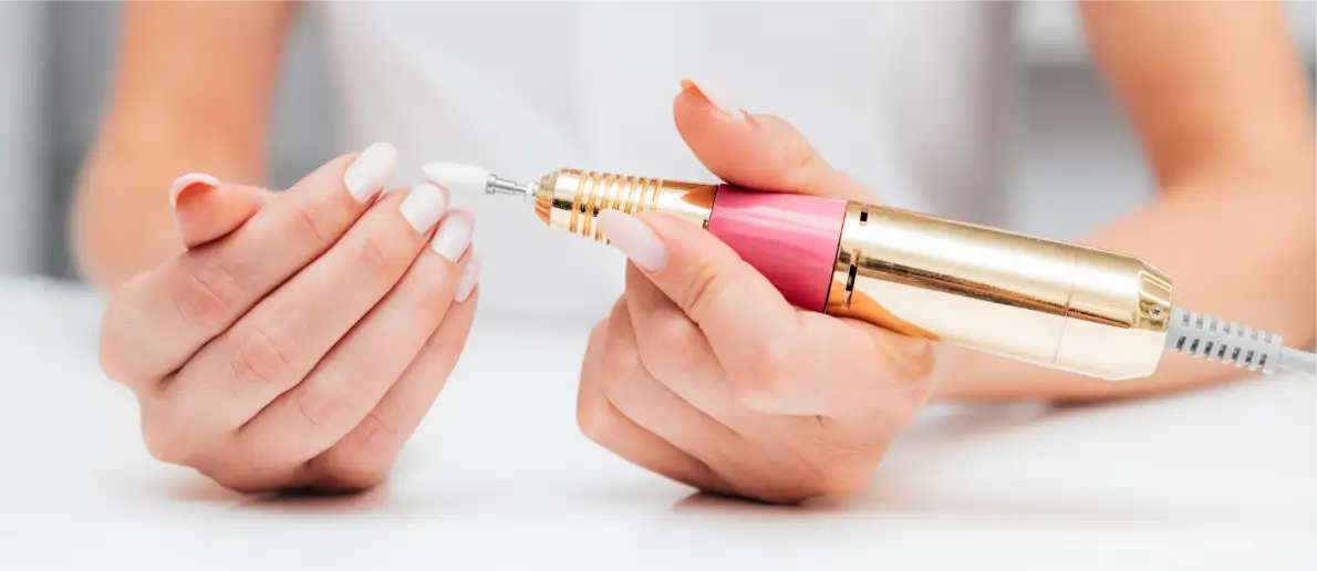 BANNER DRILL PARA MANICURA Y PEDICURA TRUEBEAUTY