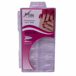 Nails Tips Stiletto Transparente