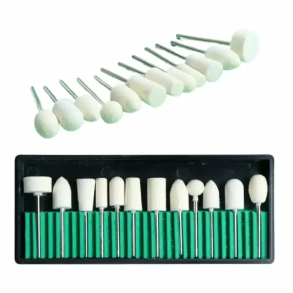 Set de Brocas de Algodón para Manicura