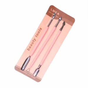 set Empujadores para uñas x3 truebeauty