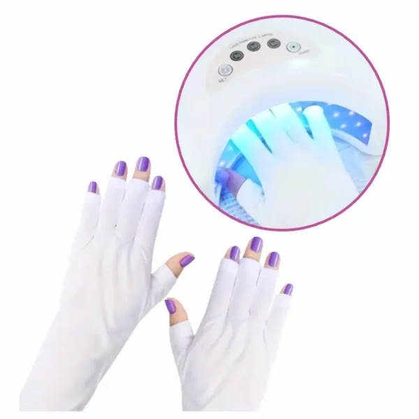 Guantes para Lámpara Protección UV LED - truebeauty